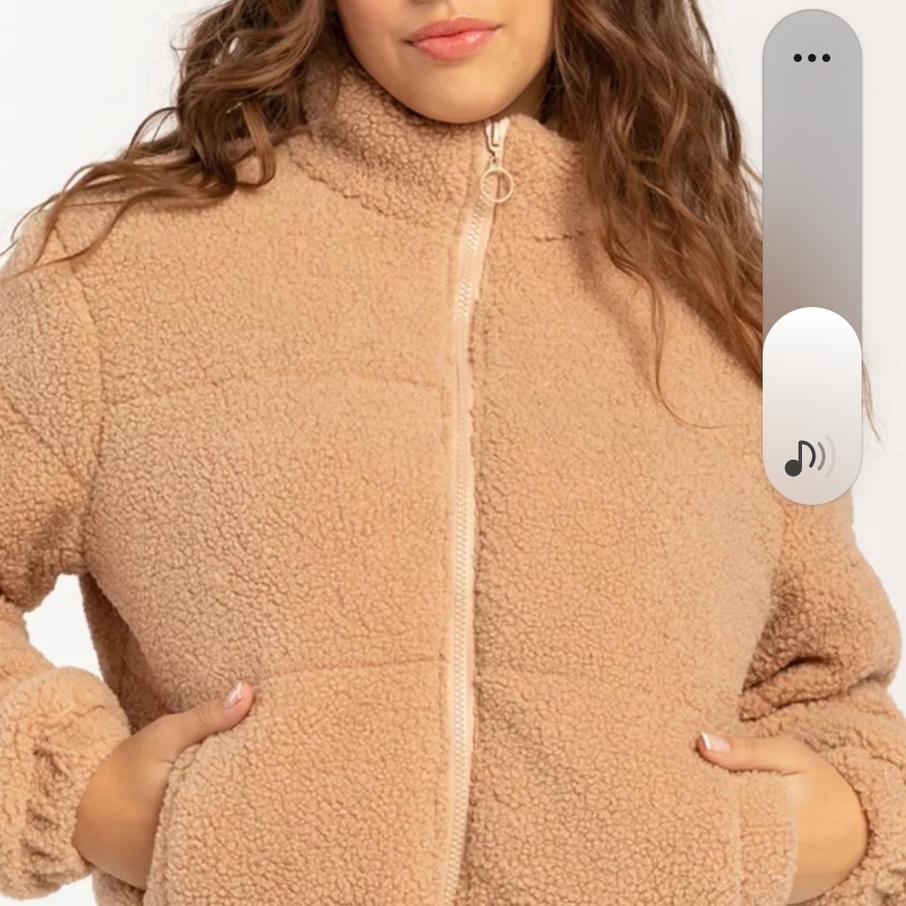 RSQ Camel Teddy Jacket - Picture 6 of 6